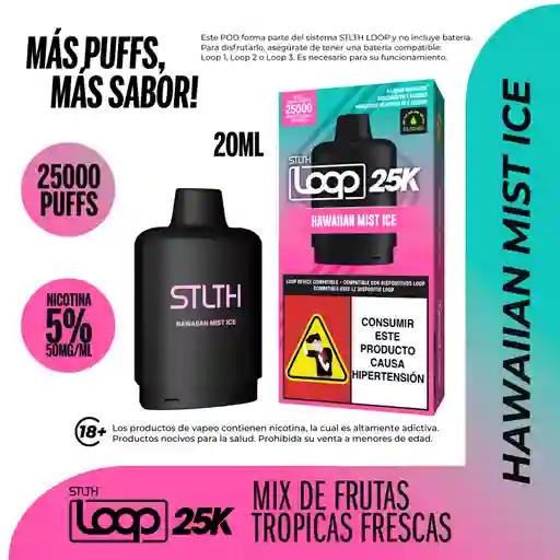 Stlth Loop 25k Pod Hawaiian Mist Ice