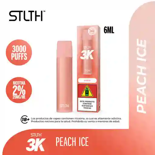 Stlth 3k Disposable Peach Ice (20mg/ml)