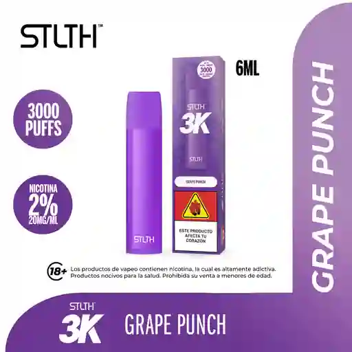 Stlth 3k Disposable Grape Punch (20mg/ml)