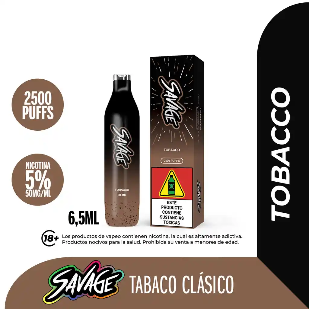 Savage Disposable Tobacco