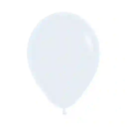 Globos Bombas Latex Redondo Fiesta R-5 X 12 Unidades Fashion Blancosempertex
