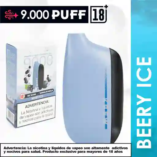 Krew Vaporizador 9000 Puff Berry Ice
