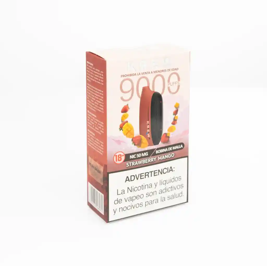 Krew Vape 9000 Puff Strawberry Mango