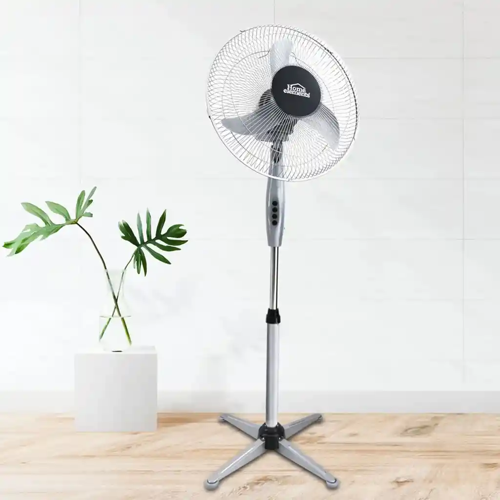 Ventilador Home Elements Hesf-16g Pedestal 16 Pulgadas 110v