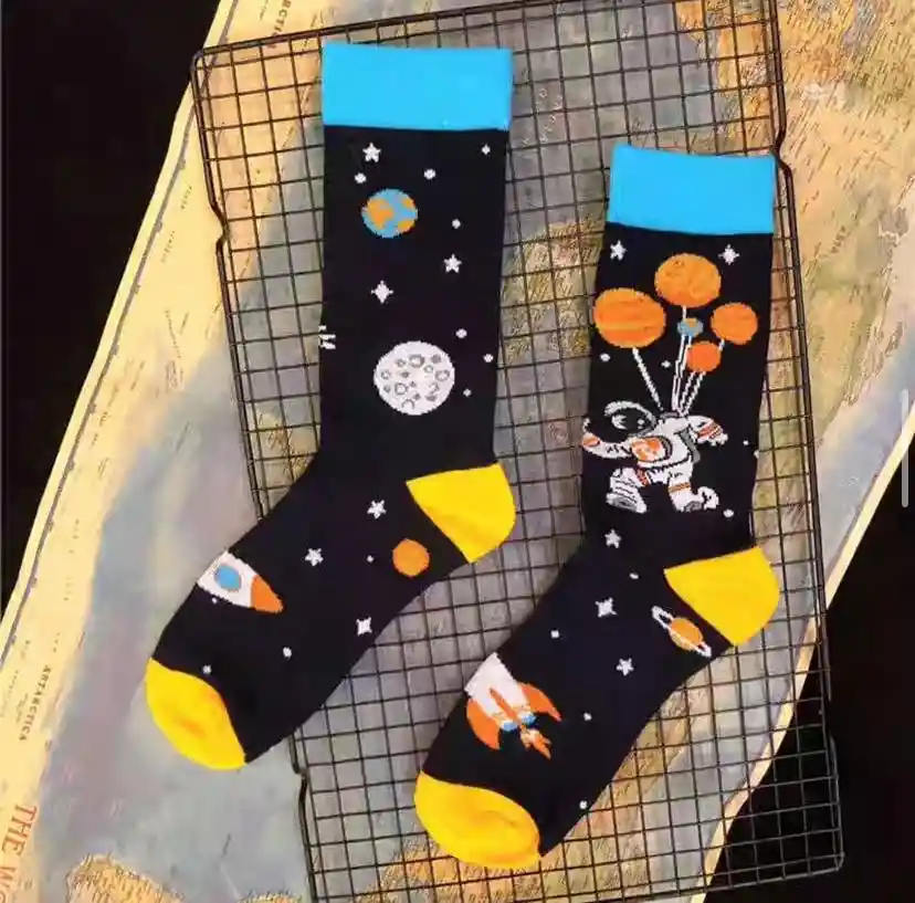 Medias Largas Astronauta