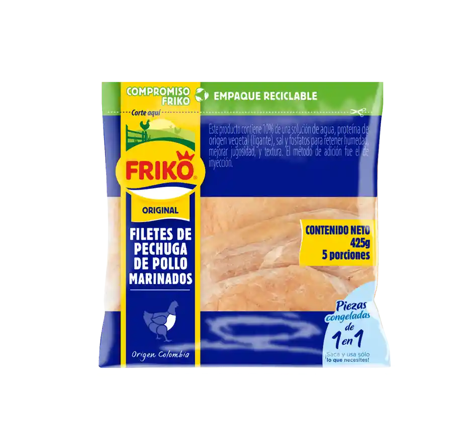 Filetes De Pechuga X 5 Und