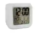Reloj Despertador Digital Mesa Indicador Temperatura Fecha.