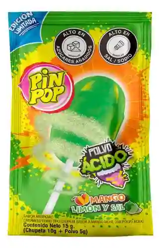 Chupete Pin Pop Polvo Ácido
