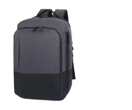 Morral Para Computador Gris Negro