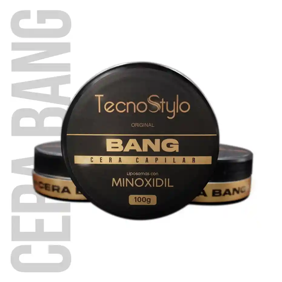 Cera Capilar Cubre Canas Con Minoxidil X 100ml