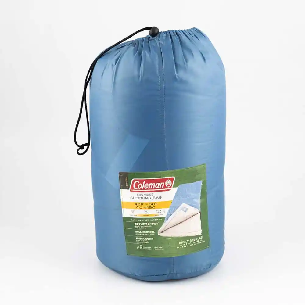Sleeping Camping Coleman 83x180x5cm Azul Poliester