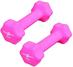 Par Mancuernas En Neopreno 3lb (estrella) Sportfitness