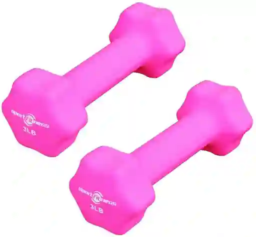 Par Mancuernas En Neopreno 3lb (estrella) Sportfitness