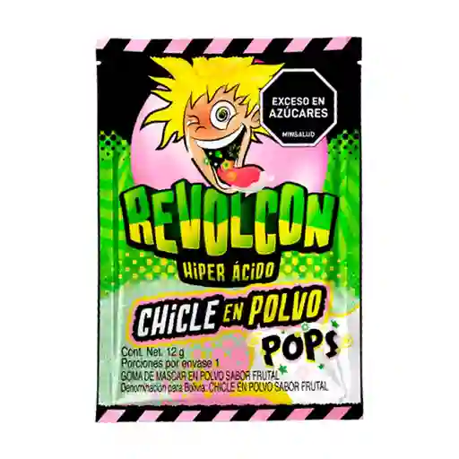 Chicle Revolcon Pops Polvo X12gr