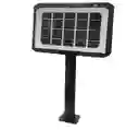 Lampara Solar Luz Led Recargable Con Panel Sensor