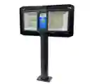 Lampara Solar Luz Led Recargable Con Panel Sensor