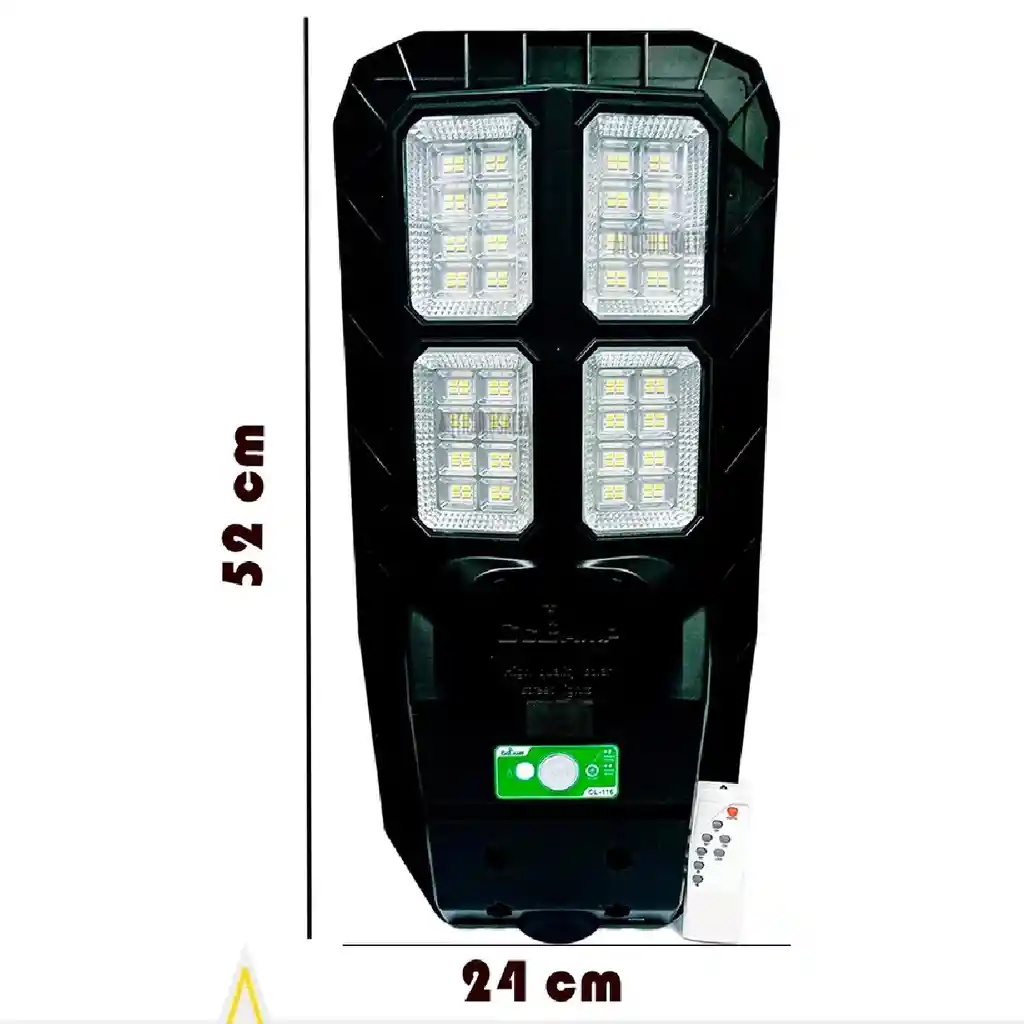 Reflector Lampara Exterior 600 W Panel Solares