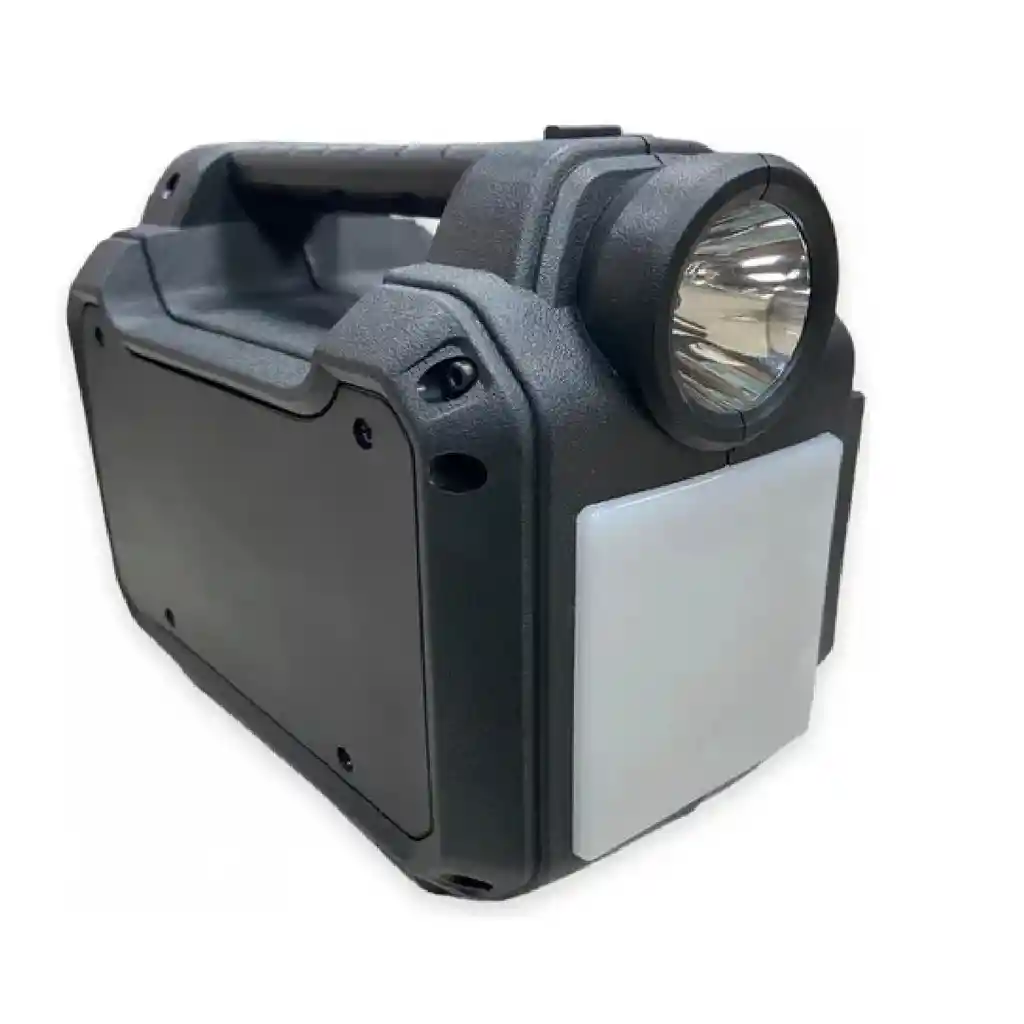 Kit Radio Mini Planta Solar Pl087s Portátil Con Bombillos