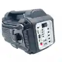 Kit Radio Mini Planta Solar Pl087s Portátil Con Bombillos
