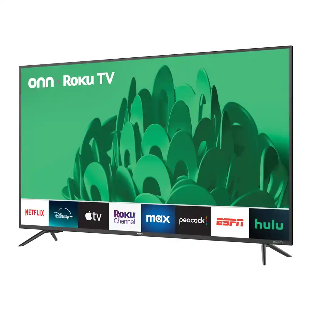 Onn 50” Clase 4k Uhd (2160p) Led Roku Smart Televisión Hdr (100012585)