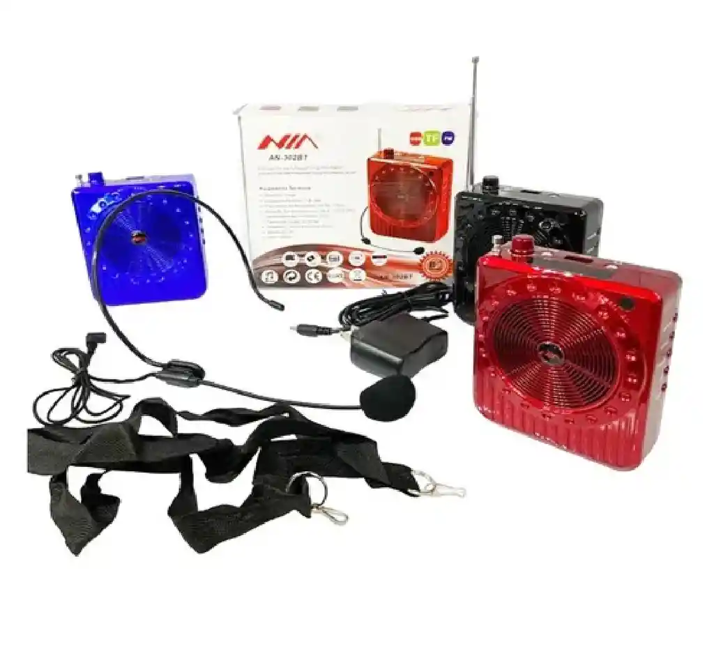 Parlante Sonivox Portátil 2000 Mah + Micrófono De Diadema