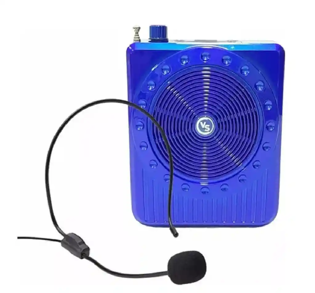 Parlante Sonivox Portátil 2000 Mah + Micrófono De Diadema