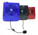 Parlante Sonivox Portátil 2000 Mah + Micrófono De Diadema