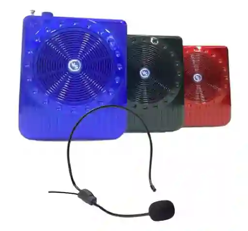 Parlante Sonivox Portátil 2000 Mah + Micrófono De Diadema