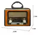 Radio Tipo Clásico Beck 094bt Recargable