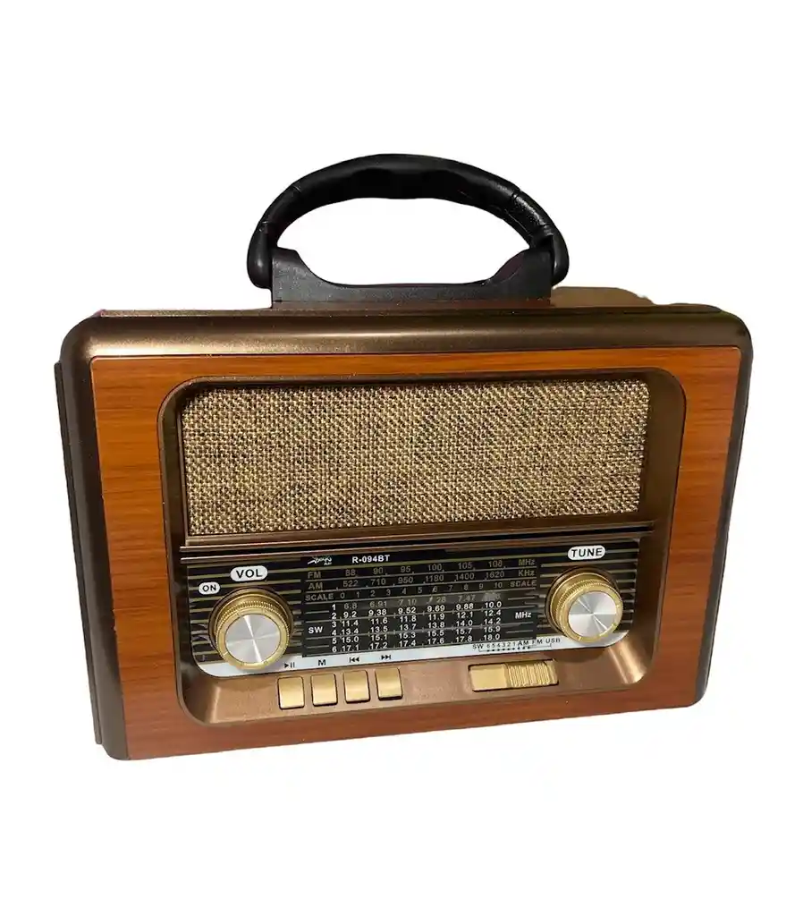 Radio Tipo Clásico Beck 094bt Recargable