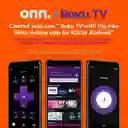 Onn 50” Clase 4k Uhd (2160p) Led Roku Smart Televisión Hdr (100012585)