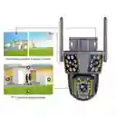 Camara Ip Ptz 355º Wifi Triple Lente Exterior 6 Mp 10x Night Vision