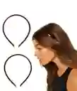Diadema Para El Pelo X 2 Balaca Cabello Bisutería Peinado