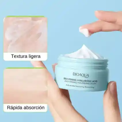 Bioaqua Kit Acido Hialuronico (jabon, Tonico, Serum, Crema Y Velo Facial)