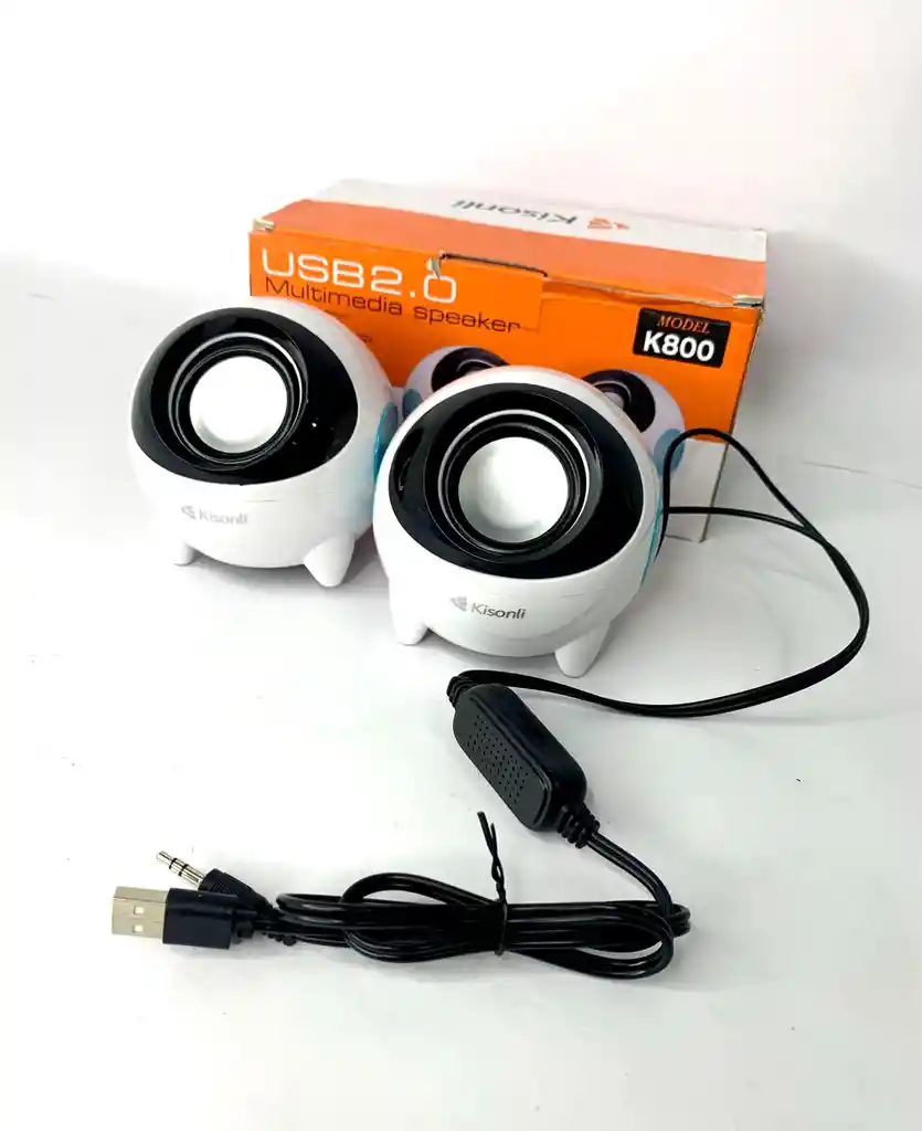 Parlantes Para Pc K800 Con Graduacion De Volumen