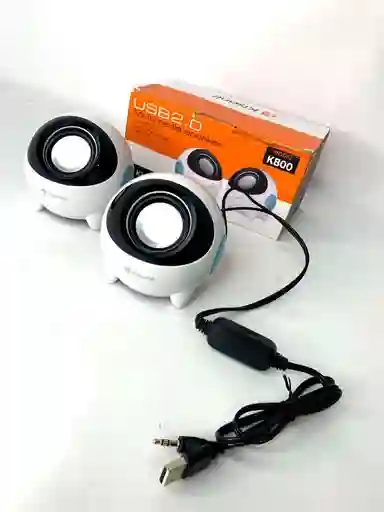 Parlantes Para Pc K800 Con Graduacion De Volumen