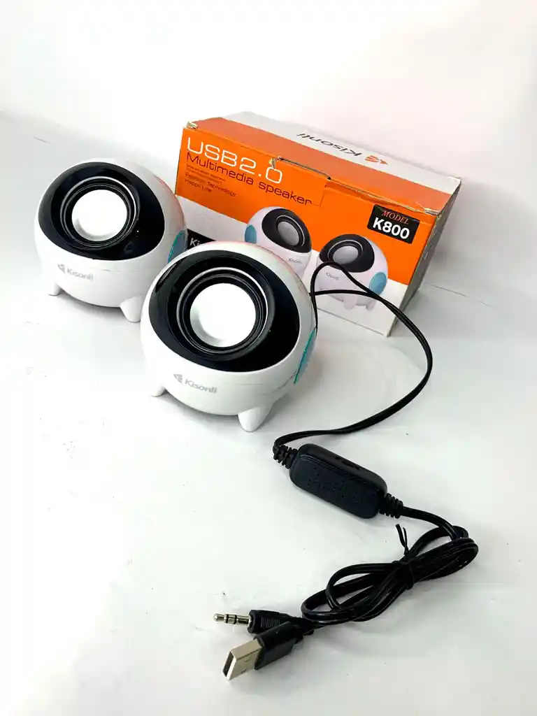 Parlantes Para Pc K800 Con Graduacion De Volumen