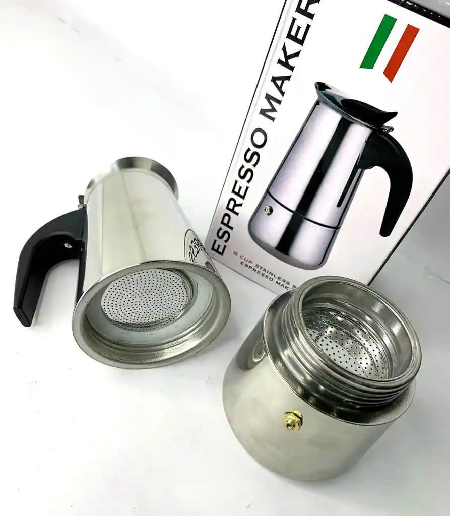 Cafetera Italiana De 6 Tazas
