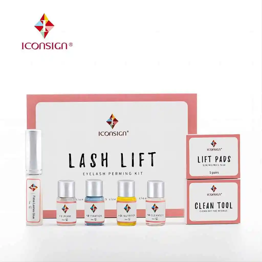 Kit De Levantamiento De Pestañas Iconsign Para Pestañas Y Laminación De Cejas