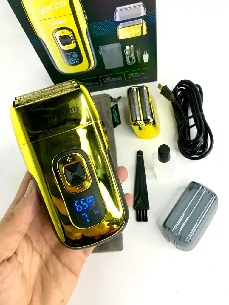 Maquina Afeitadora Inalambrica Recargable Shaver Vgr 332
