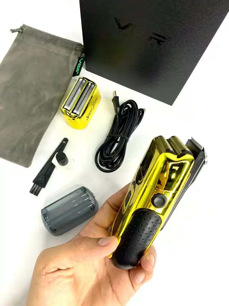 Maquina Afeitadora Inalambrica Recargable Shaver Vgr 332