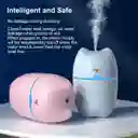 Mini Humidificador Recargable Usb Con Luz Nocturna Led Difusor De Fragancia, Humidificador Portátil De 260 Ml
