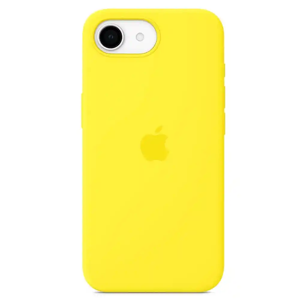 Silicon Case Iphone 16e Amarillo