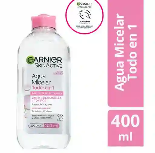 Agua Micelar Todo En 1 Garnier