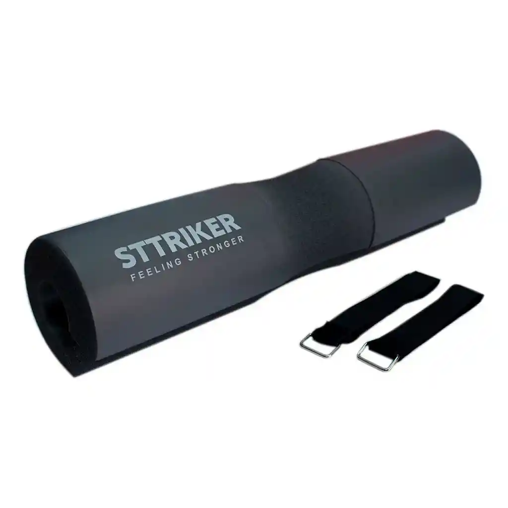 Almohadilla Barra Pesas Protector Cuello Hombros Sentadillas Negro Sttriker