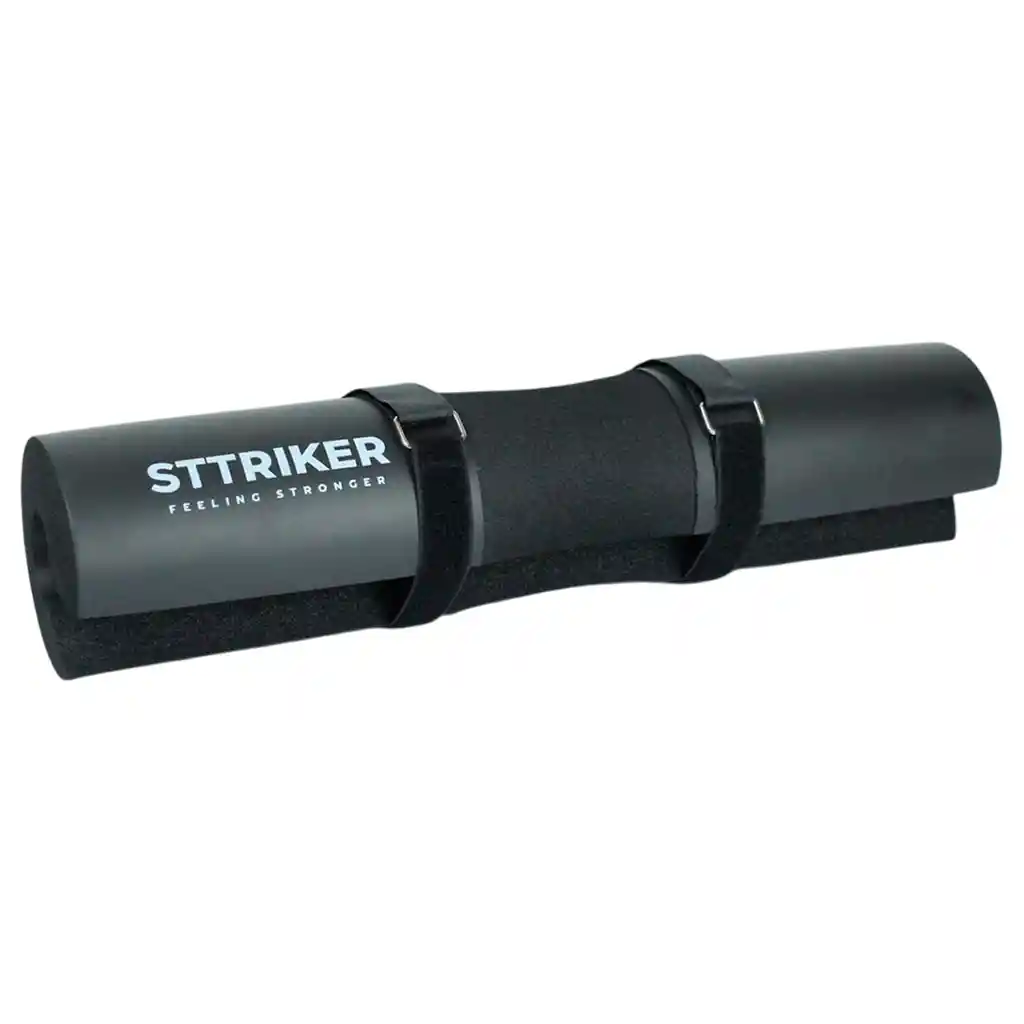 Almohadilla Barra Pesas Protector Cuello Hombros Sentadillas Negro Sttriker