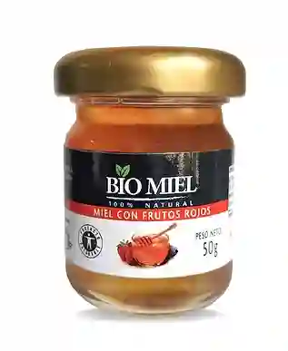 Bio Miel Sabor Frutos Rojos 50 G