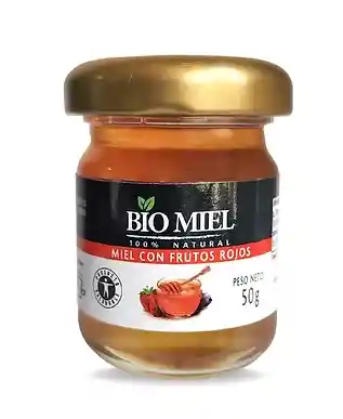 Bio Miel Sabor Frutos Rojos 50 G