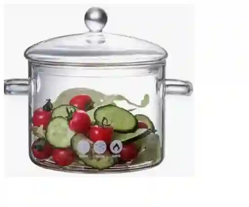 Olla En Vidrio 1.5 L.