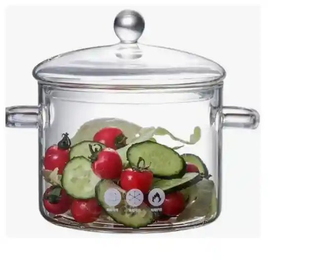 Olla En Vidrio 1.5 L.